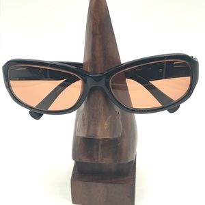 BLACK NAUTICA N6171S RECTANGLE SUNGLASSES